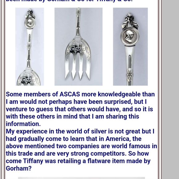 1864 Tiffany & Company/ Gorham Spartan Spoon Ring 61 - Picture 13 of 16